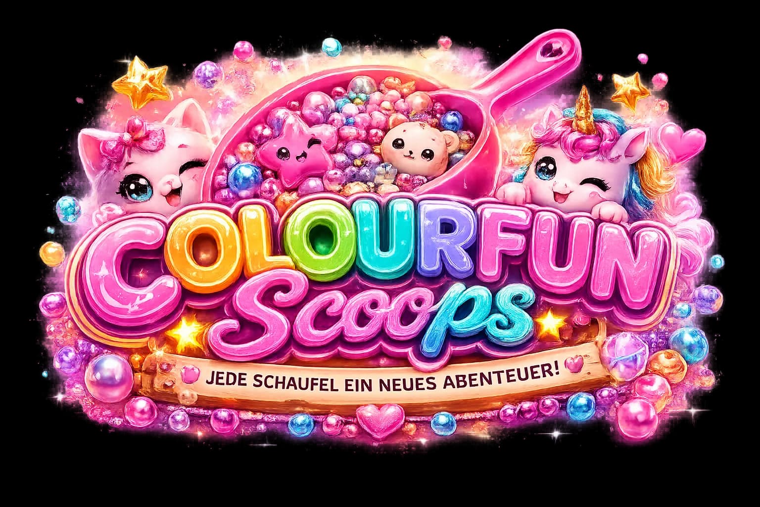 Colourfun Scoops – offizielles Markenlogo